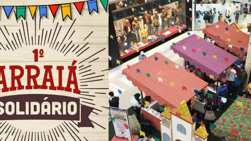 Arraiá Solidário no Shopping Praça da Moça