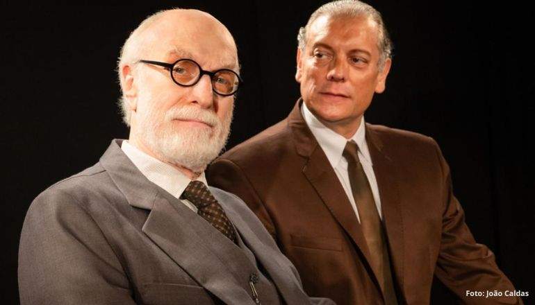 Peça A Última Sessão de Freud - Teatro Paulo Machado de Carvalho São Caetano do Sul - Grande ABC Cultural