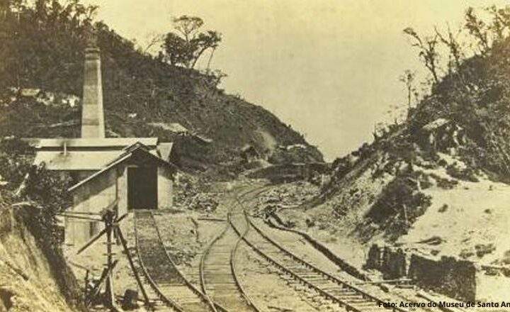 O sistema de abastecimento de água de Paranapiacaba