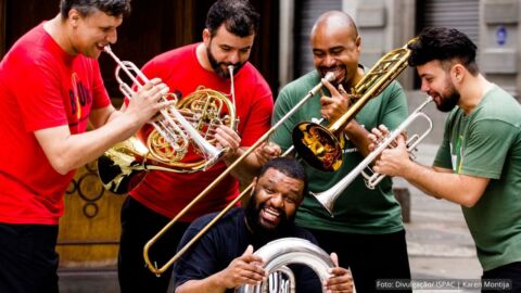 Concertos Campestres | Quinteto BrassUka mostra a elegância dos metais em Diadema
